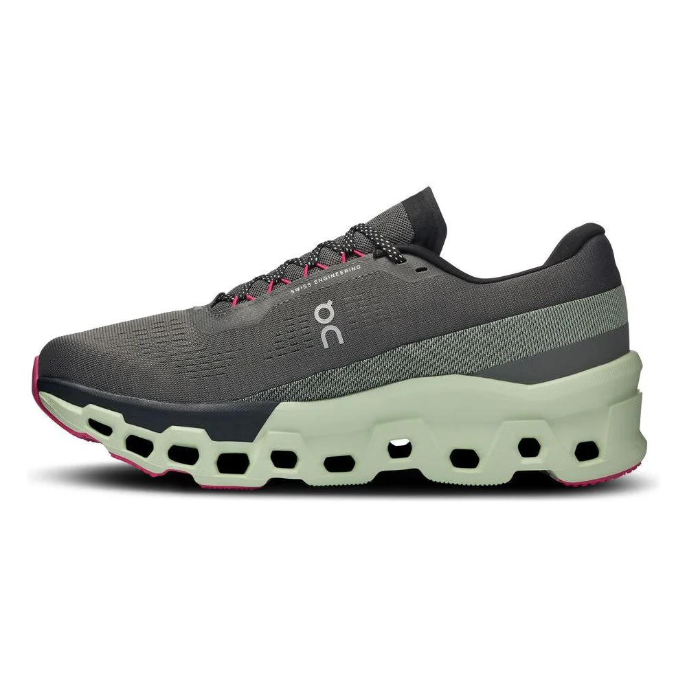 Mens Cloudmonster 2 - Asphalt/Lima - Image 6