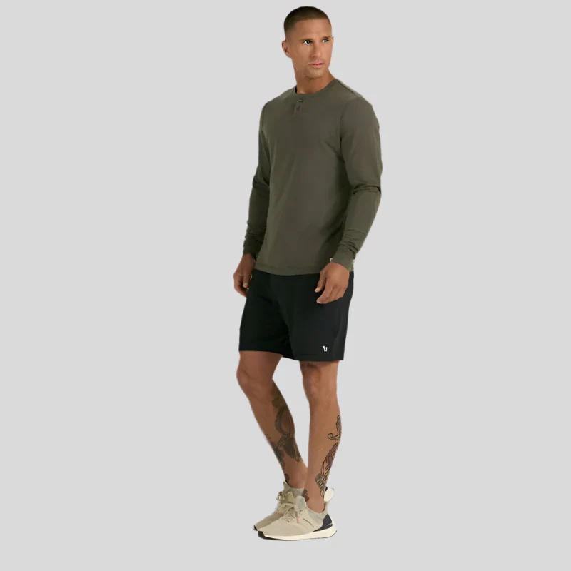 Mens Ponto Short 7" - Black Heather - Image 3