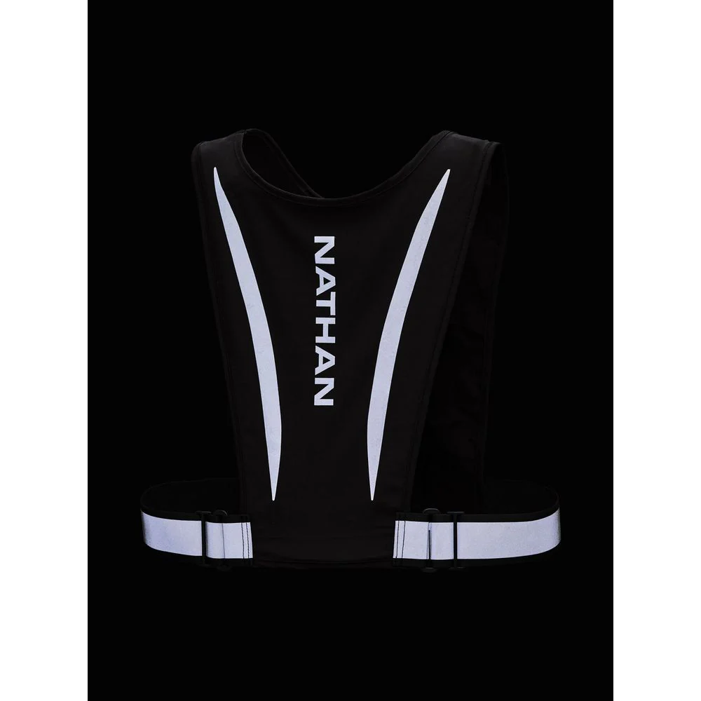 Unisex HYPERNIGHT REFLECTIVE STASH VEST - Black - Image 4