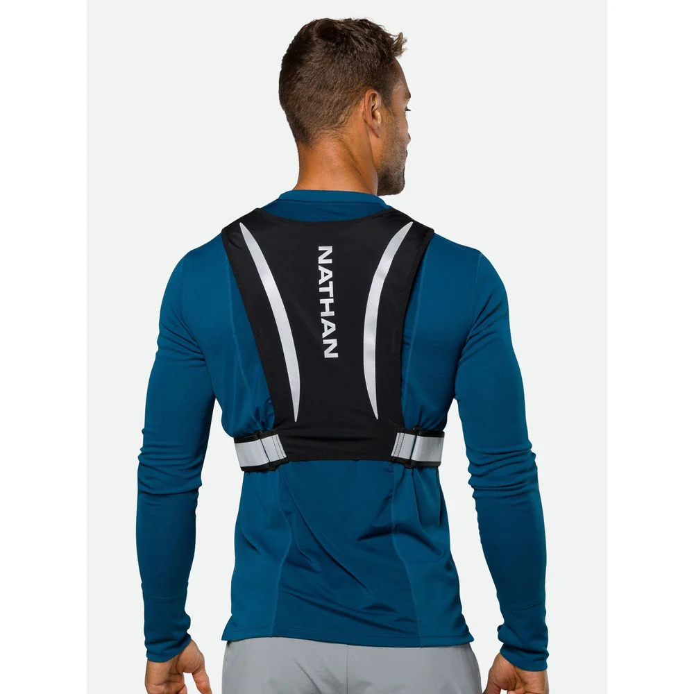 Unisex HYPERNIGHT REFLECTIVE STASH VEST - Black - Image 6