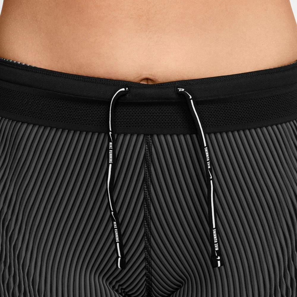 Womens Dri-FIT ADV Aeroswift Mid-Rise 5 Inch Running Shorts - Black - Image 5